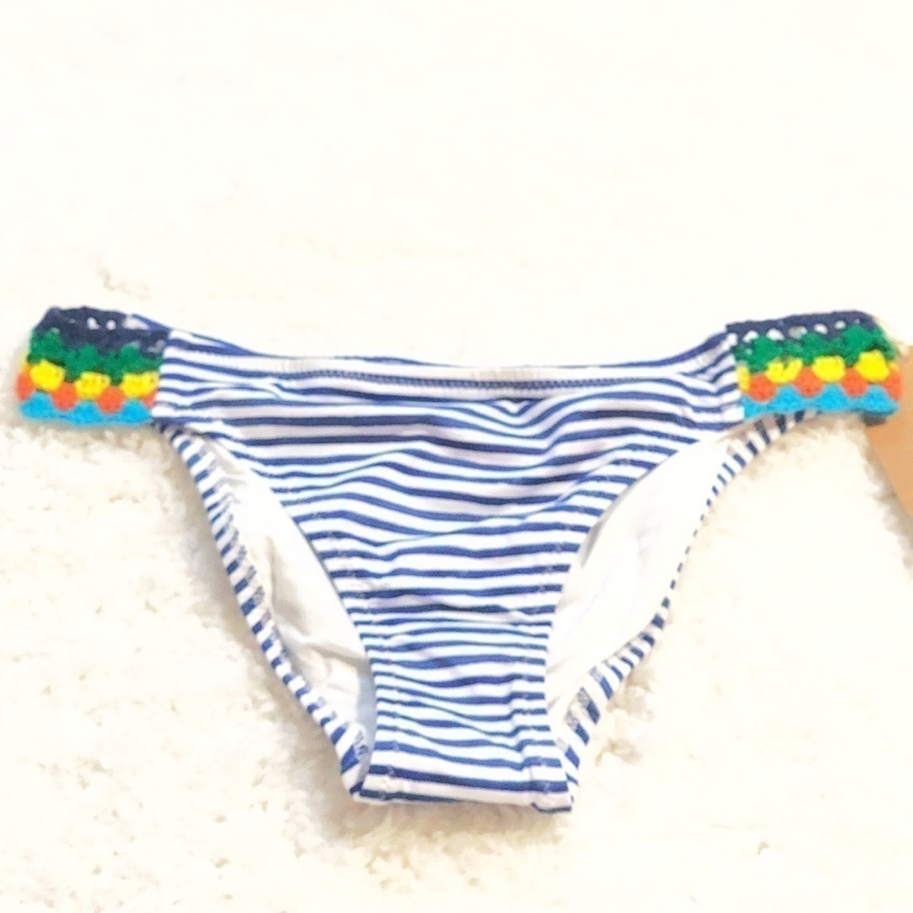 🆕 Sperry Caribbean Sunset striped bikini bottoms